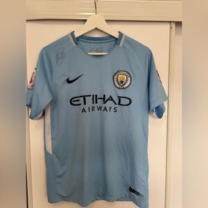 Nike Etihad Sky Blue Manchester City Jersey